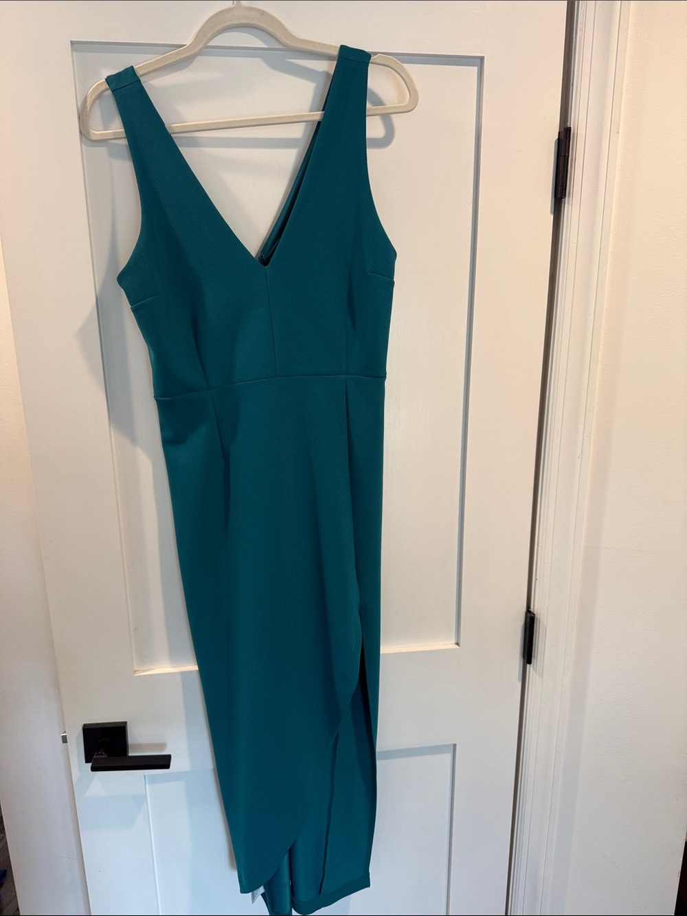 Abercrombie & Fitch Teal Plunge Dress